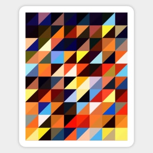 Checkerboard Pattern Sticker